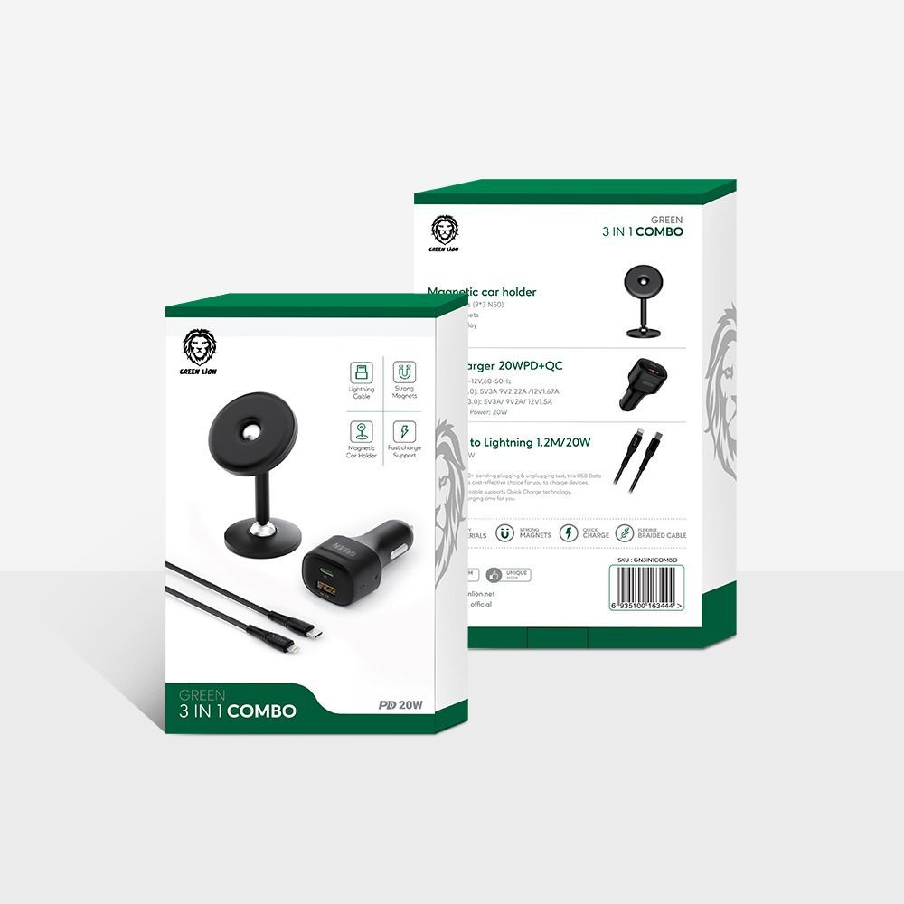شارژرفندکی 3 در 1 گرین Green 3IN1 Combo