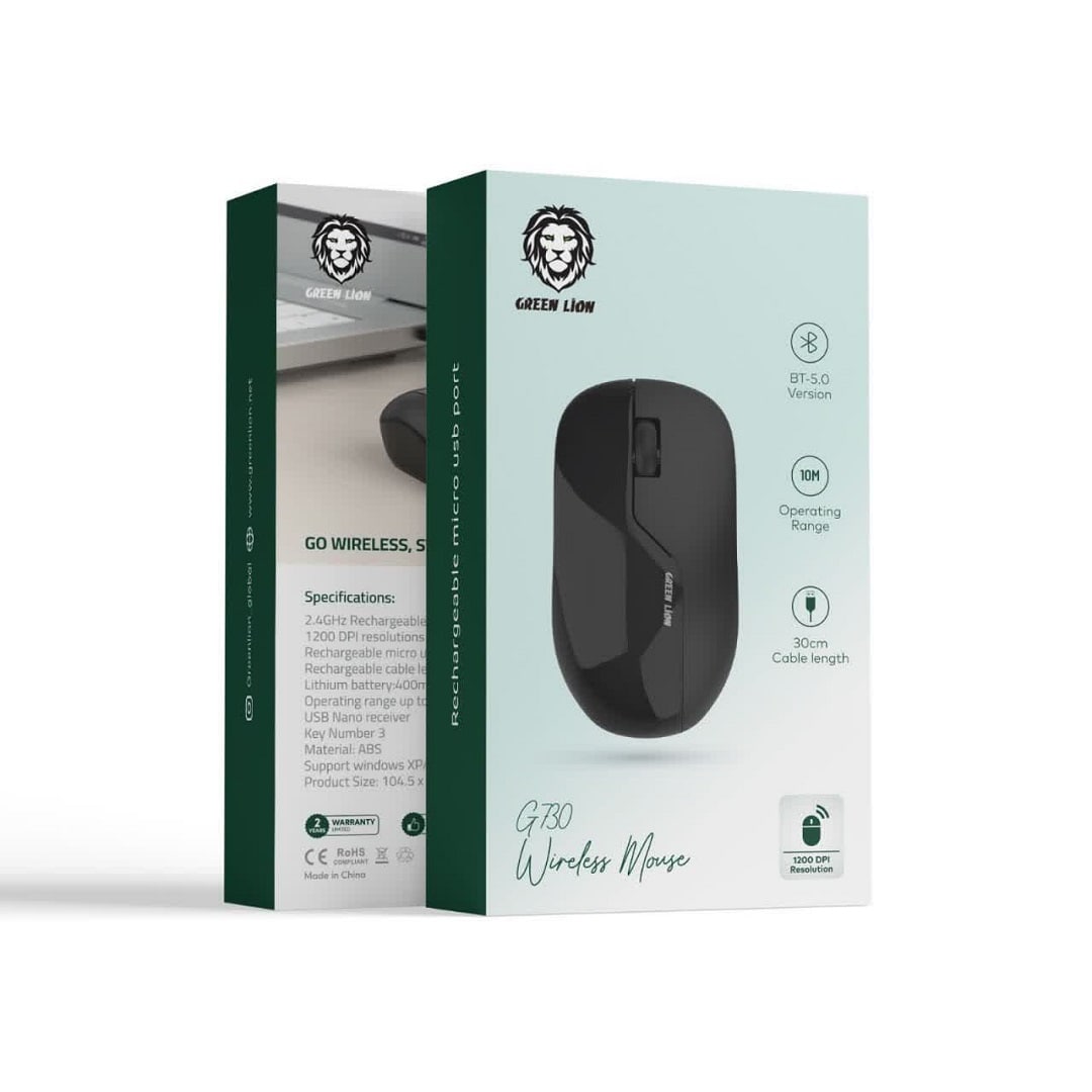 ماوس بی سیم G730 گرین Green G730 Wireless Mouse