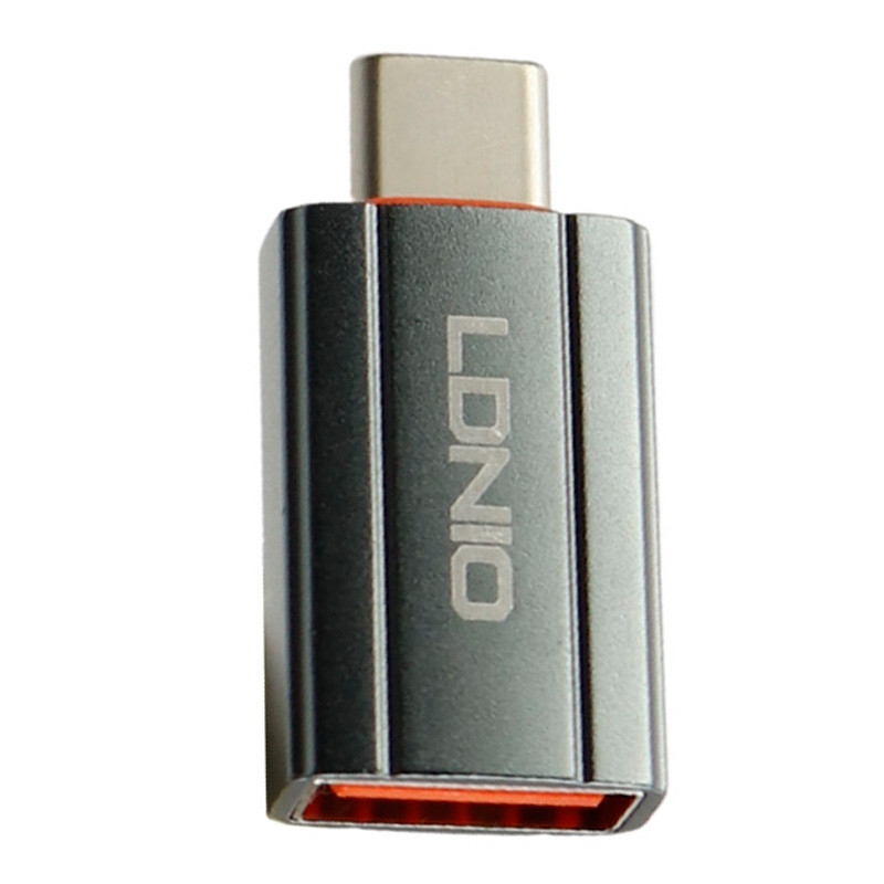 مبدل OTG تایپ سی به USB-الدینیو مدل LC140