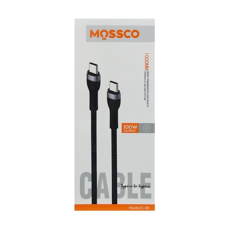 کابل شارژ تایپ سی به تایپ سی Mossco Ic-08
