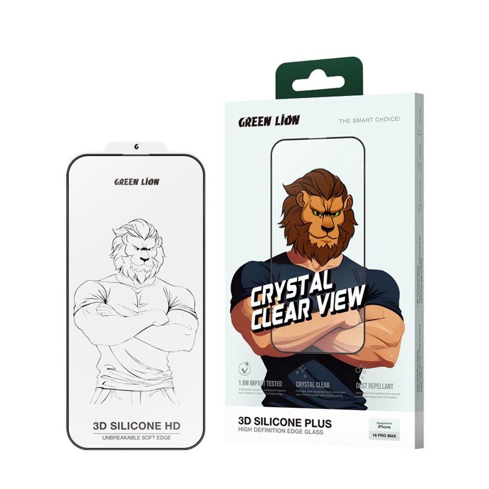 گلس و محافظ صفحه آیفون سری 16گرین لاینGreen Steve HD Glass