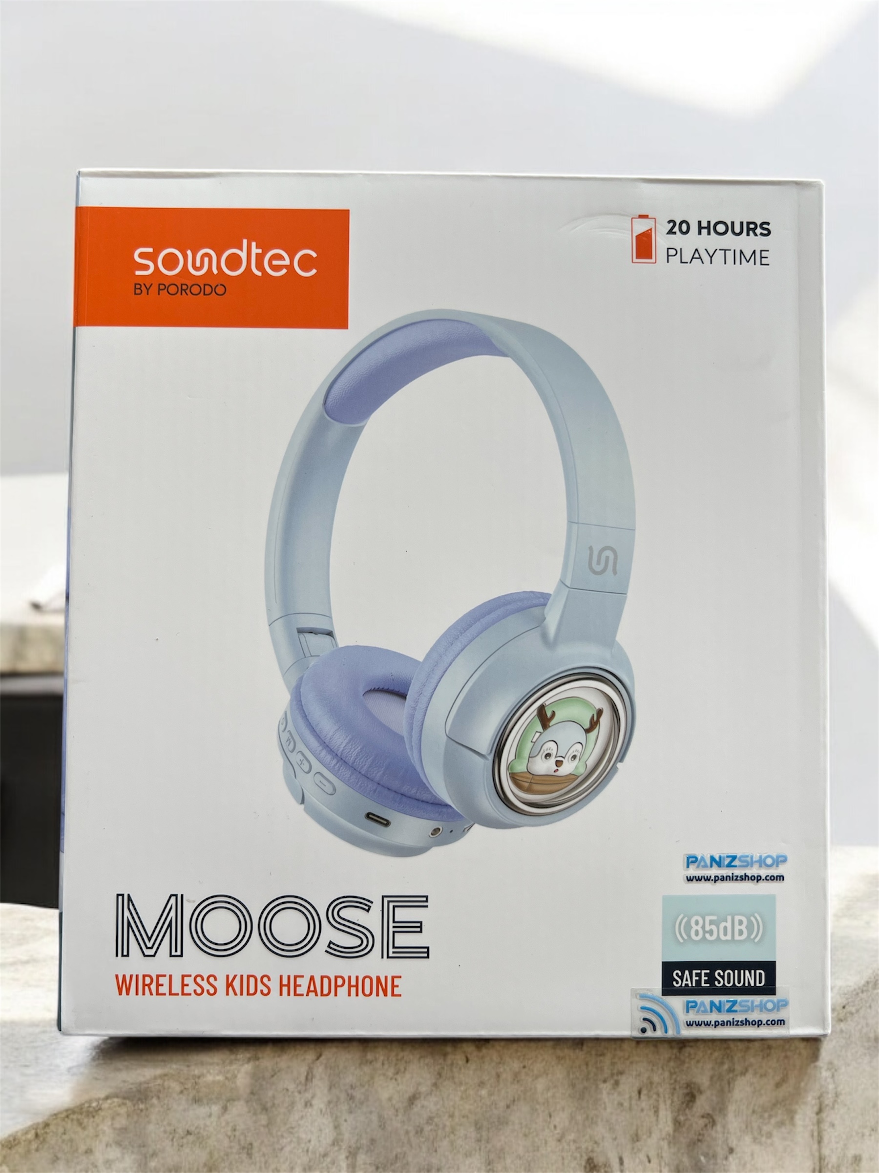 هدفون بلوتوثی بچگانه Porodo Soundtec Moose Wireless Kids