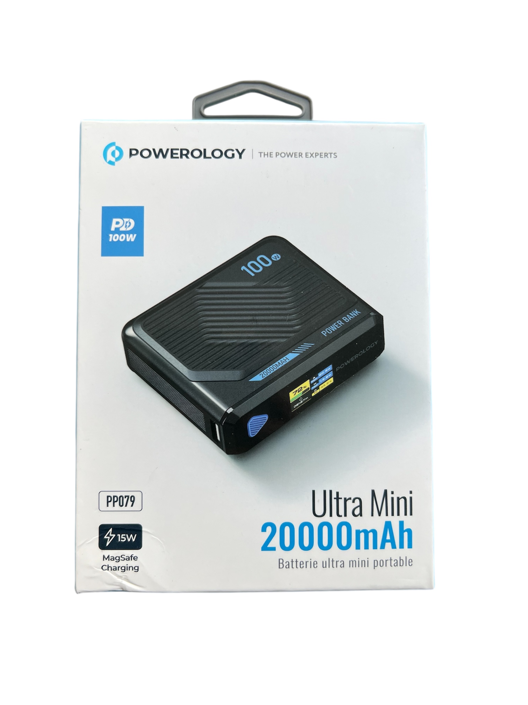 پاوربانک 20000 میلی آمپر100w مگ سیف پاورولوژی
