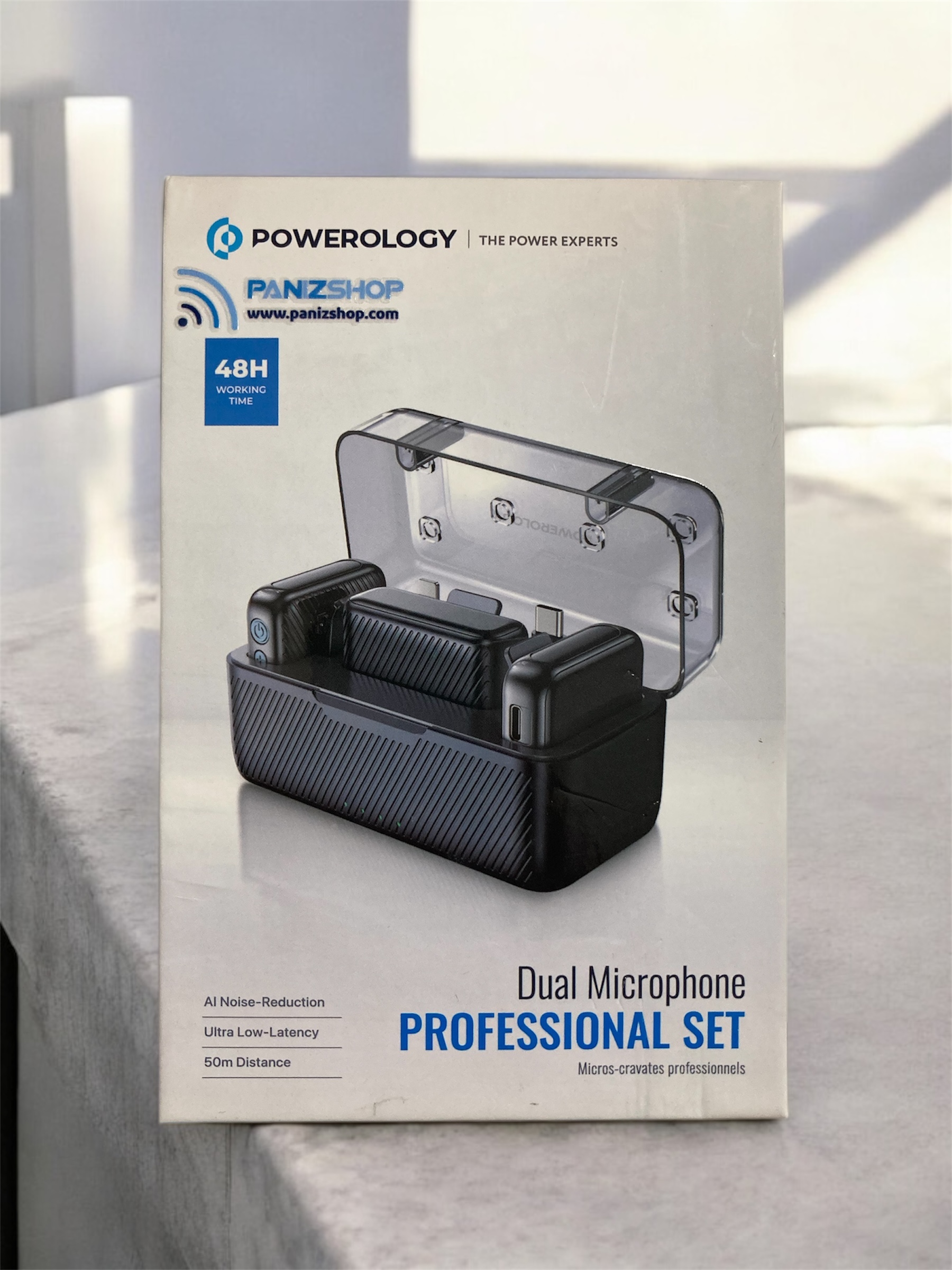 میکروفن یقه ای پاورولوژِی POWEROLOGY