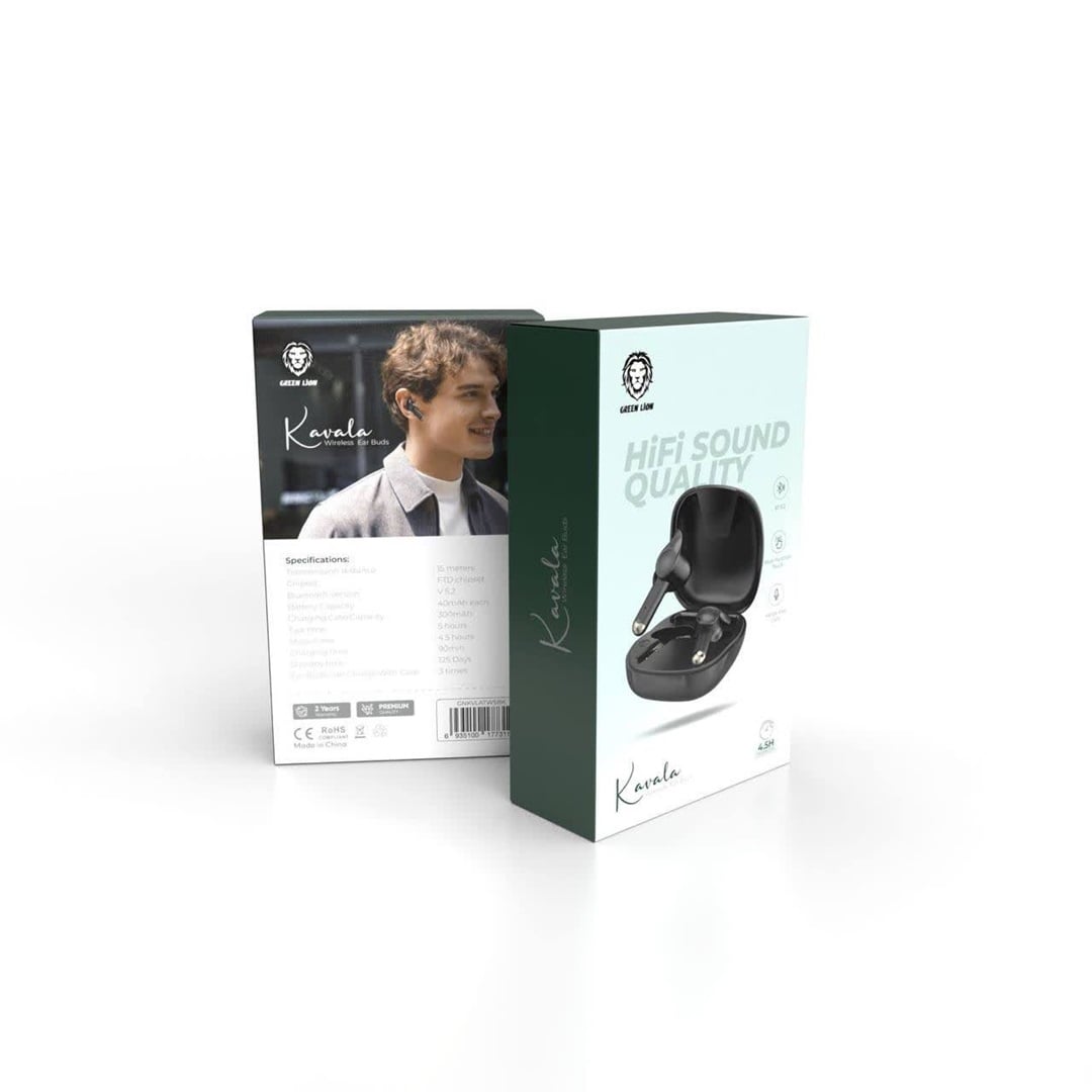 هندزفری بلوتوث کاوالا گرین Green kavala wireless earbuds