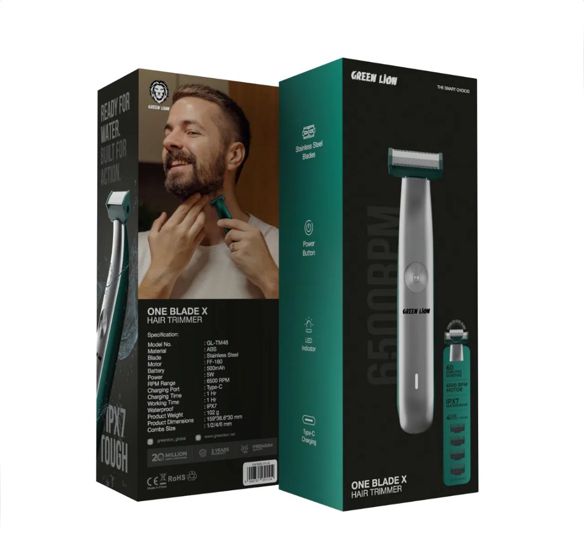 ماشین اصلاح گرین لایت مدل One Blade X